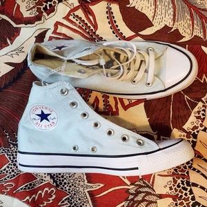 Baby blue converse